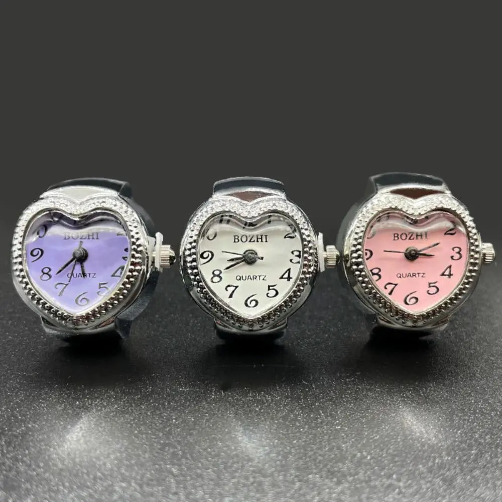 Y2k Vintage Clock Heart Shape