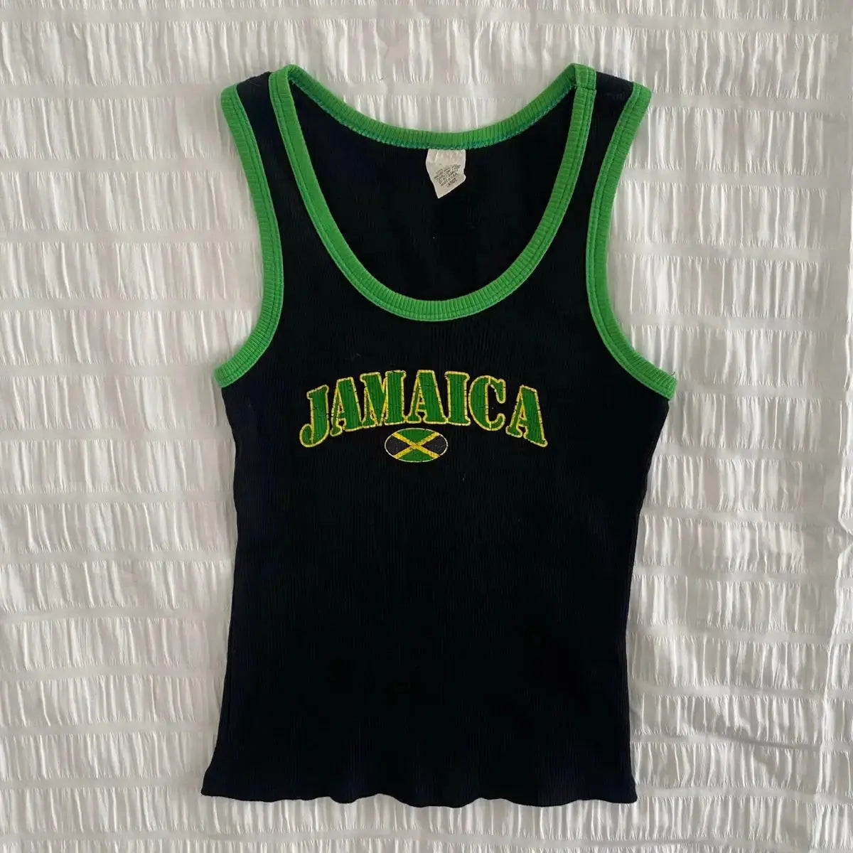 Crop top JAMAICA Y2K - DRACO COUTURE