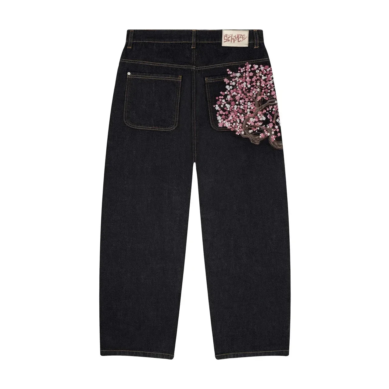 Baggy Jeans Y2K Kirsche