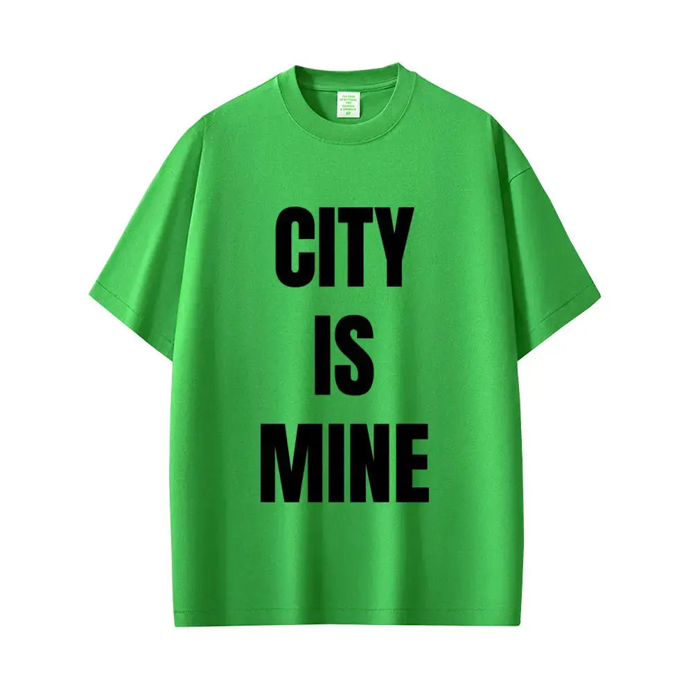 Rapper Drake City Is Mine Same Style Print T-shirt Men Women Fashion Casual T Shirts Short Sleeve Men's Hip Hop Vintage T Shirt - DRACO COUTURE