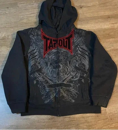Tapout Hoodie Y2k