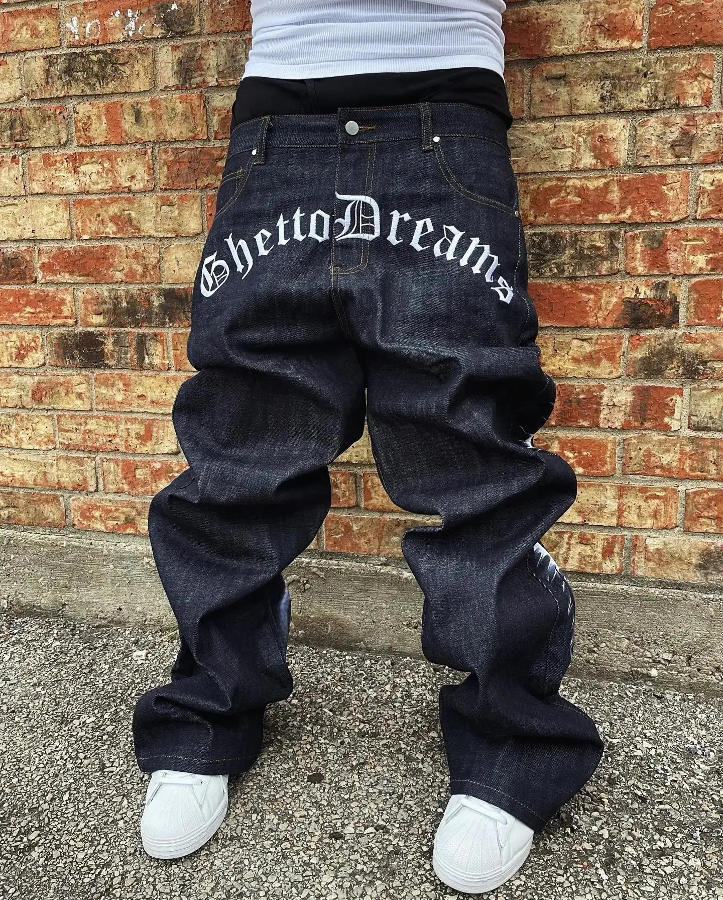 Ghetto Dreams Jeans - DRACO COUTURE