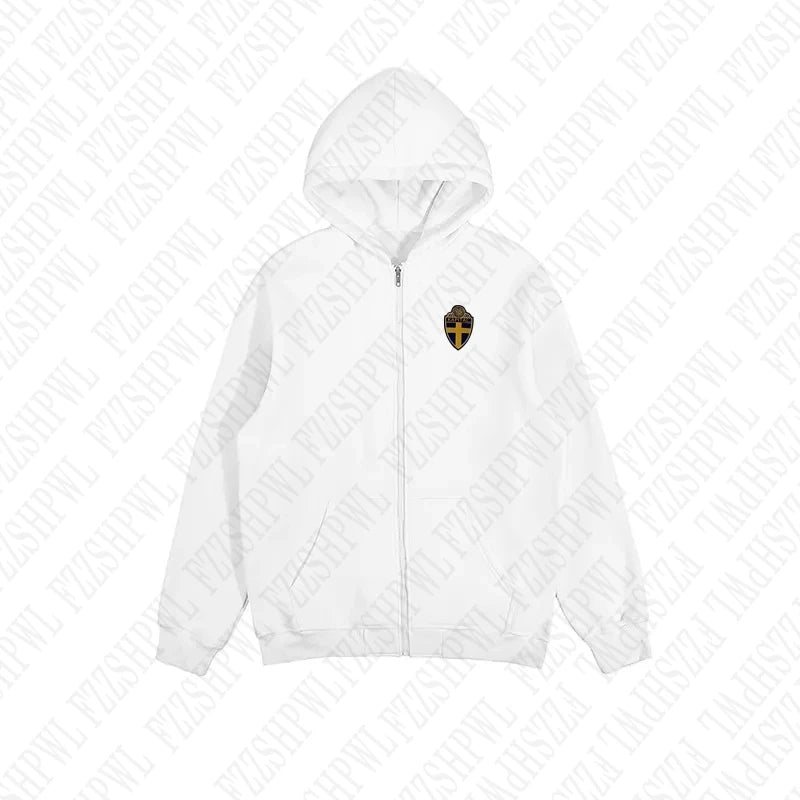 Schweden Zip-Hoodie Y2K