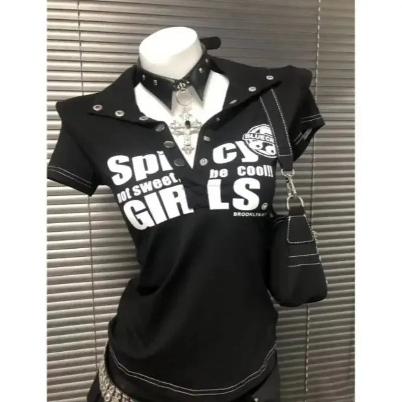 Polo Tops Spicy Girls - DRACO COUTURE