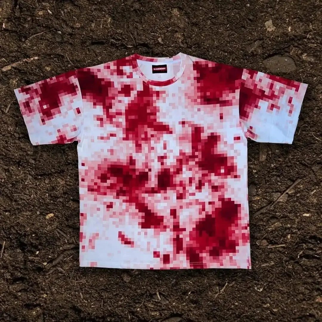 Blood Pixel Tee - DRACO COUTURE