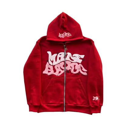 Y2K Hoodie Zip Up