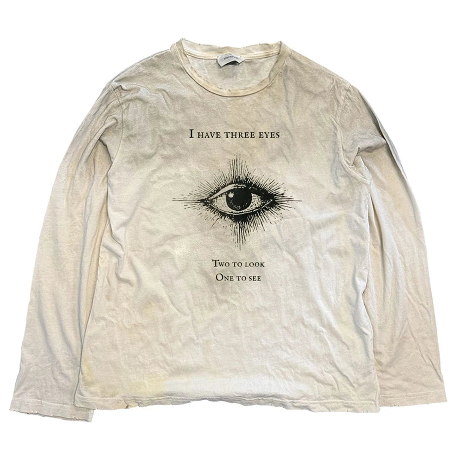 Vintage Oversized T-shirts Dark Gothic