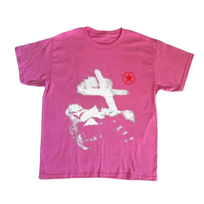 Y2K T-shirt Punk - DRACO COUTURE