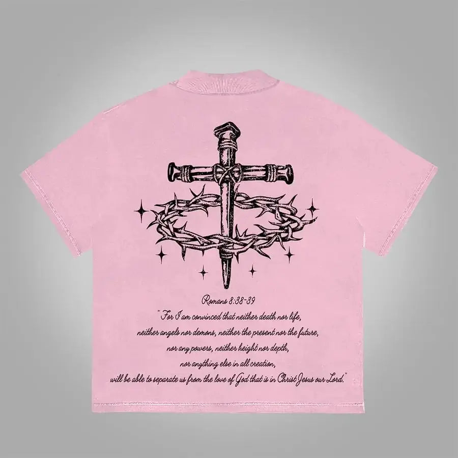 Holy Angel Cotton T-shirt - DRACO COUTURE