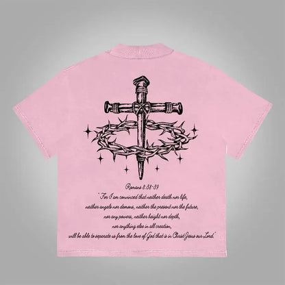 Holy Angel Cotton T-shirt - DRACO COUTURE