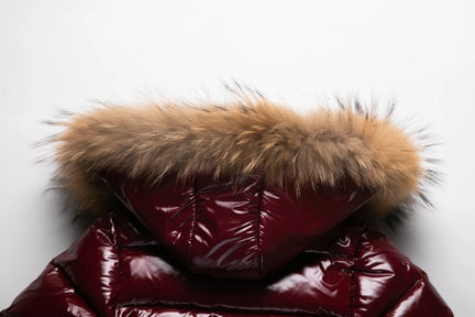 Kurtka Y2K Vintage z futrem