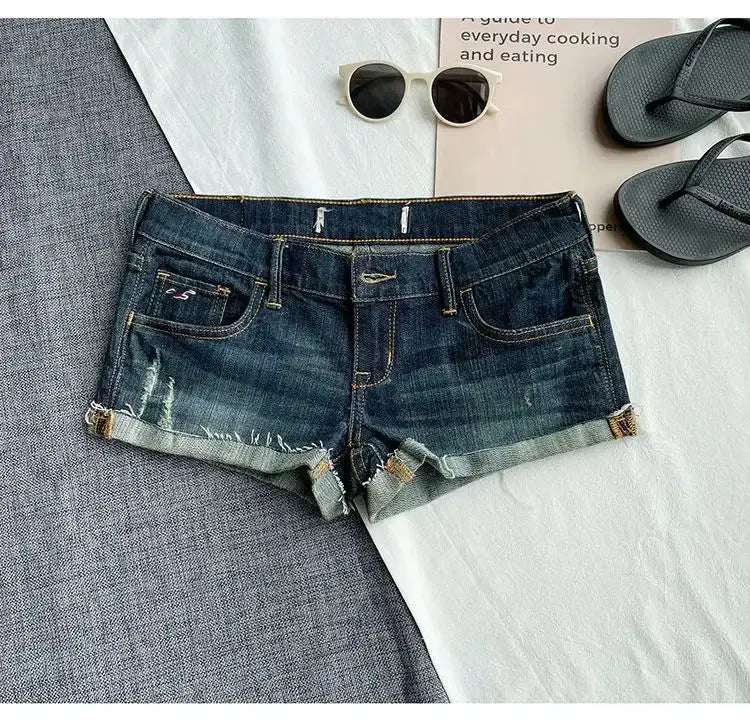 Women's Denim Shorts - DRACO COUTURE