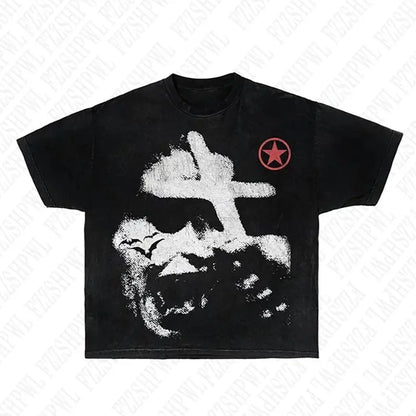 Y2K T-shirt Punk - DRACO COUTURE