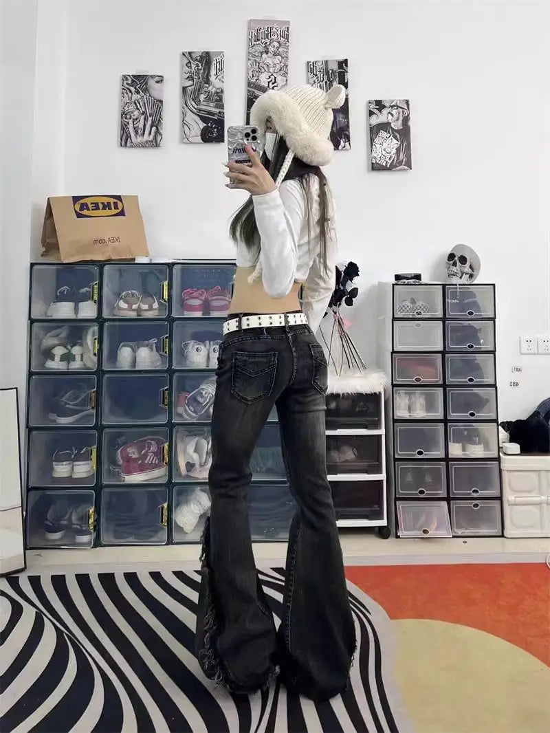 Vintage Flared Jeans Y2K