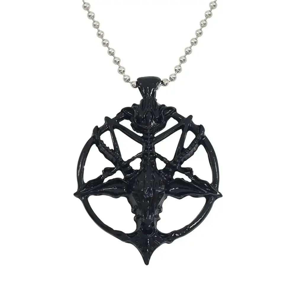 2024 New Personalized Retro Gothic Crucifix Skull Cross Pendant Necklace Men's Trend Punk Jewelry Gift Wholesale - DRACO COUTURE