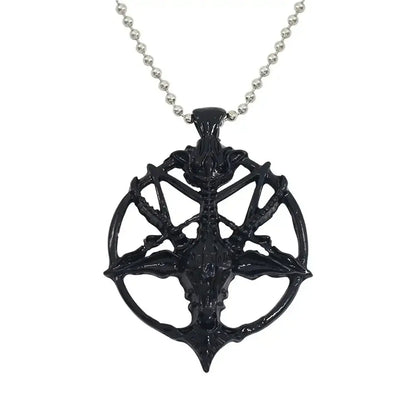 2024 New Personalized Retro Gothic Crucifix Skull Cross Pendant Necklace Men's Trend Punk Jewelry Gift Wholesale - DRACO COUTURE