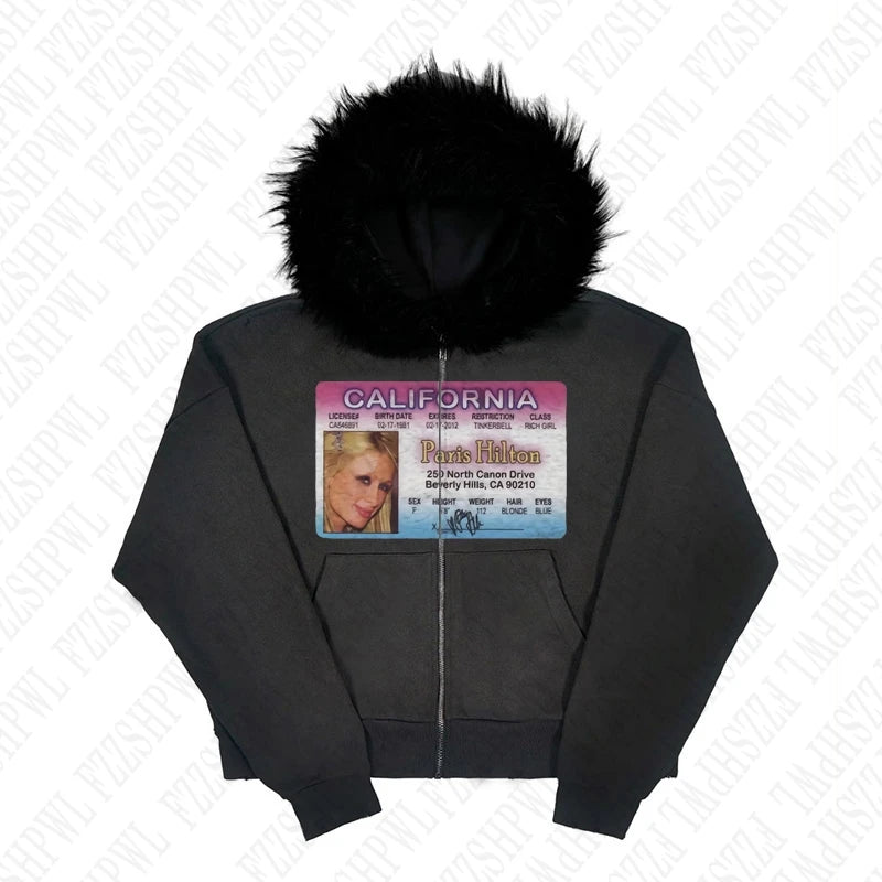 Paris ID ZIP HOODIE