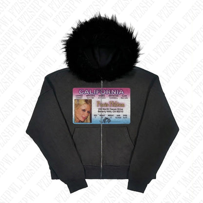 Paris ID ZIP HOODIE