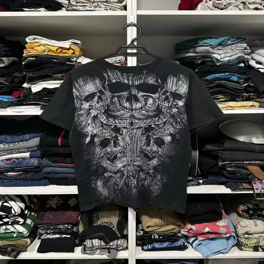 Y2K Affliction Long sleeved T shirt - DRACO COUTURE