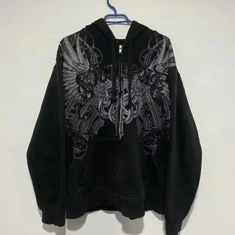 Zipper Hoodie Y2K