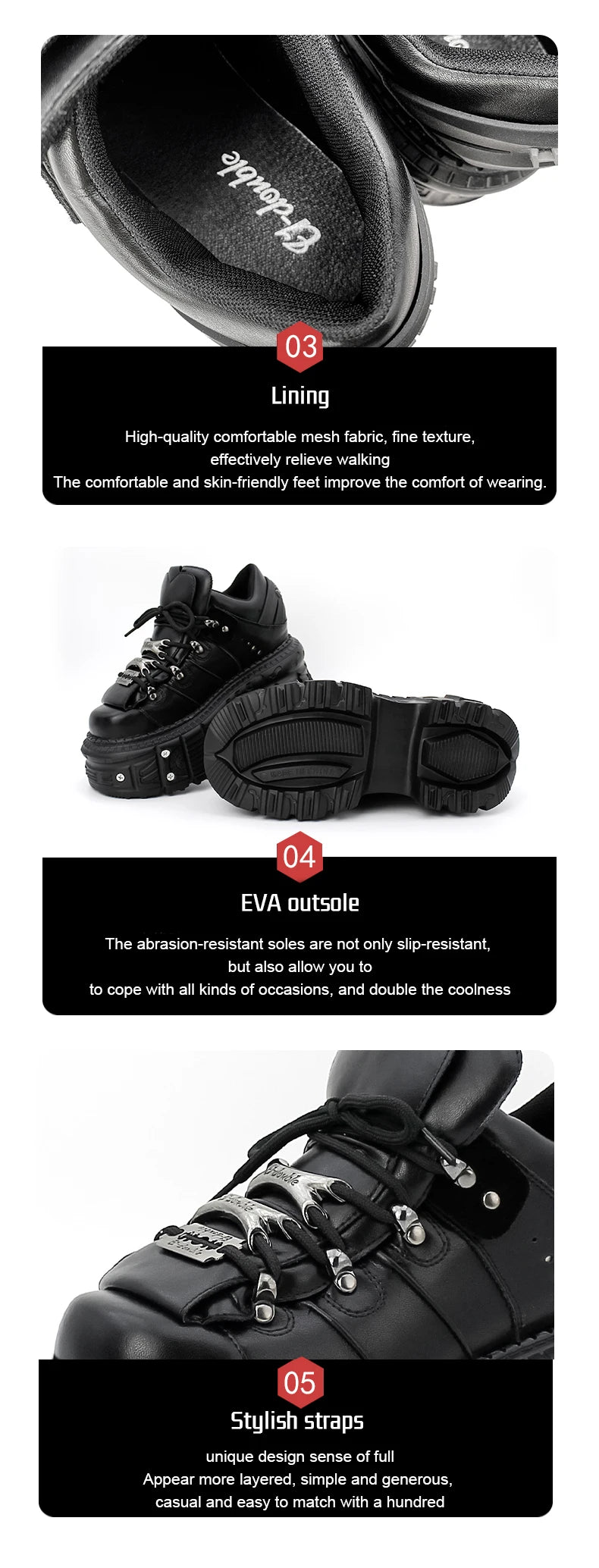 Alternative zu Plateauschuhen für Damen