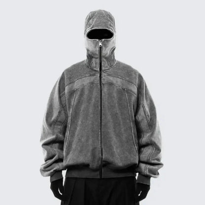 Balaclava Washed Hoodie