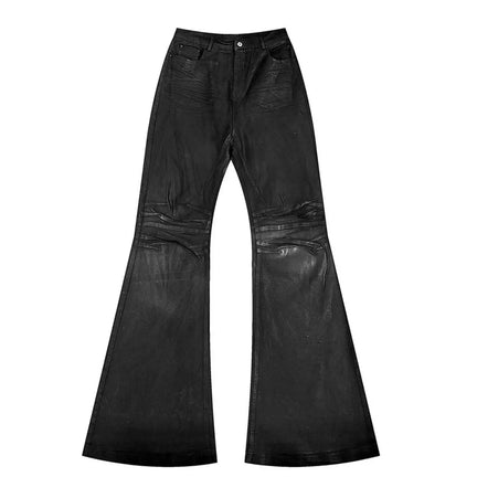 American Retro Flared Jeans Black