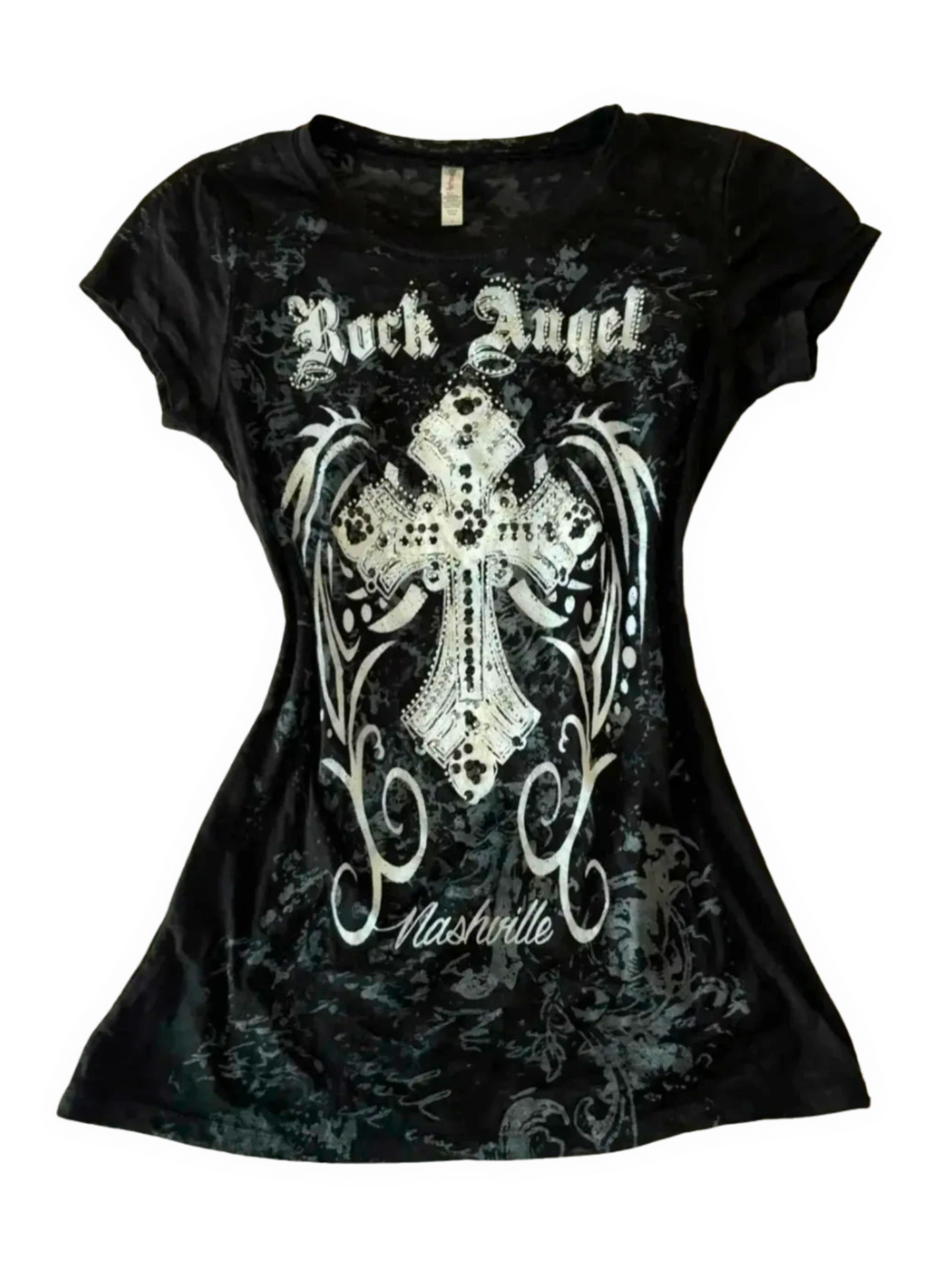 Rock Angel Y2K Bluse