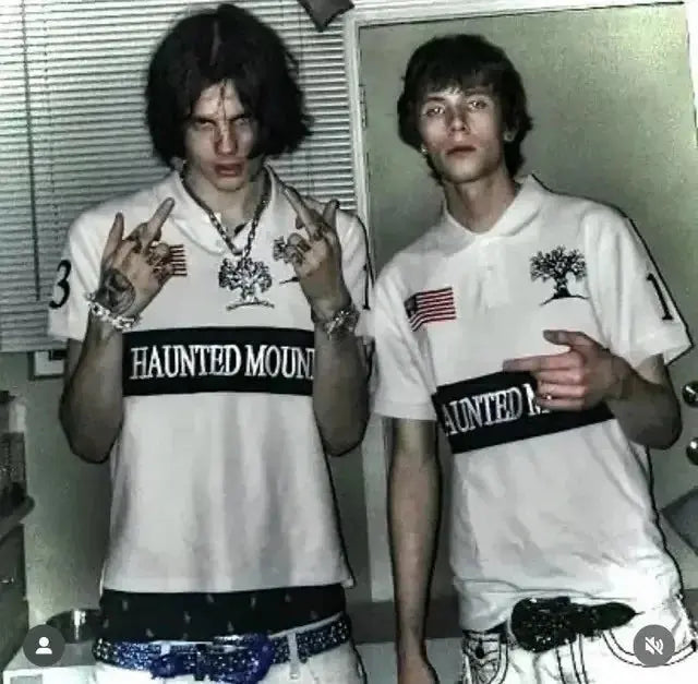 Polo Shirt HAUNTED MOUND Y2K - DRACO COUTURE