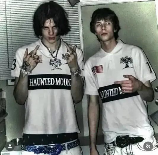 Polo Shirt HAUNTED MOUND Y2K - DRACO COUTURE