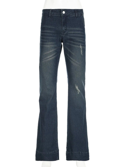 Rockmore Vintage Low Rise Flare Jeans - DRACO COUTURE