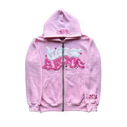 Y2K Hoodie Zip Up