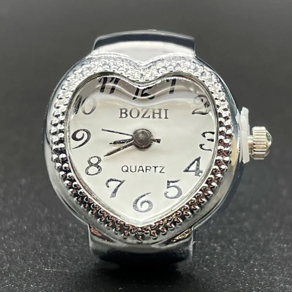 Y2k Vintage Clock Heart Shape