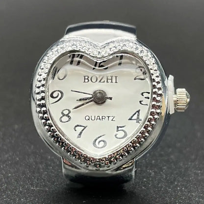 Y2k Vintage Clock Heart Shape