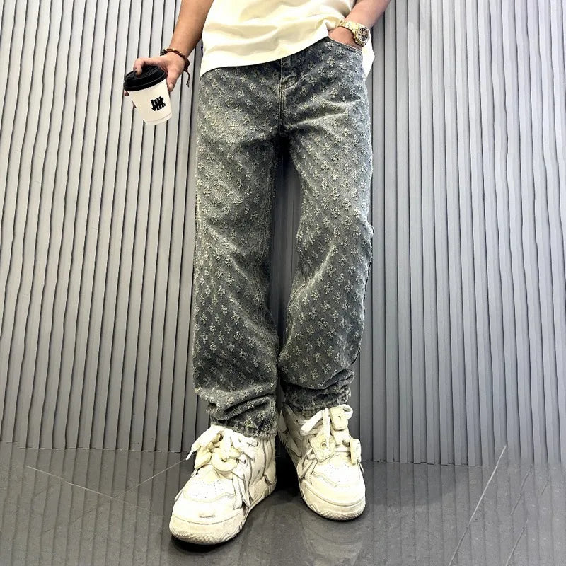 Löcher Streetwear Jeans 