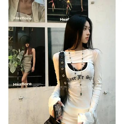 Two Pieces Top Y2k - DRACO COUTURE