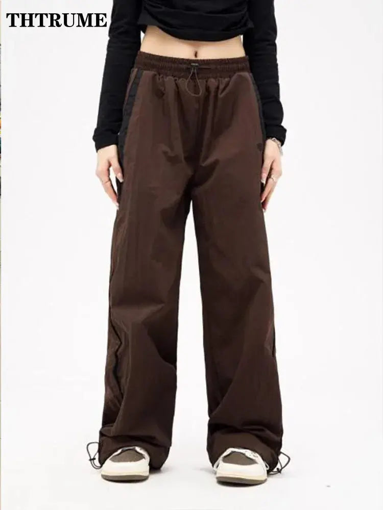 Y2K Vintage Wide Leg Pants - DRACO COUTURE