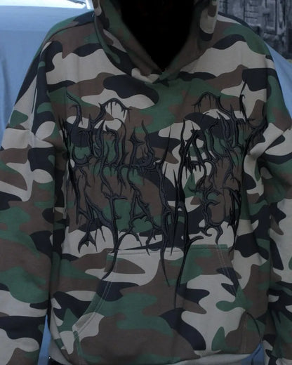 Dark Camouflage type Hoodie