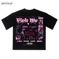 Pick Me Y2k T-shirt - DRACO COUTURE