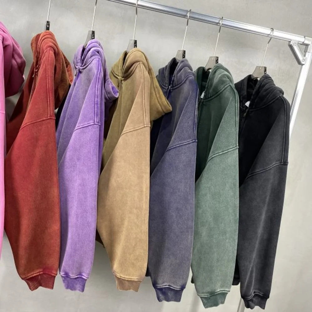 Basic-Sweatshirts mit Waschung