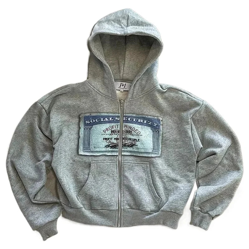 Zipper Hoodie Y2K