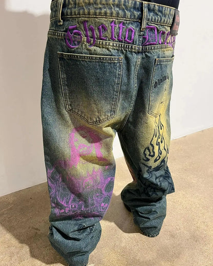 Ghetto Dreams Jeans - DRACO COUTURE