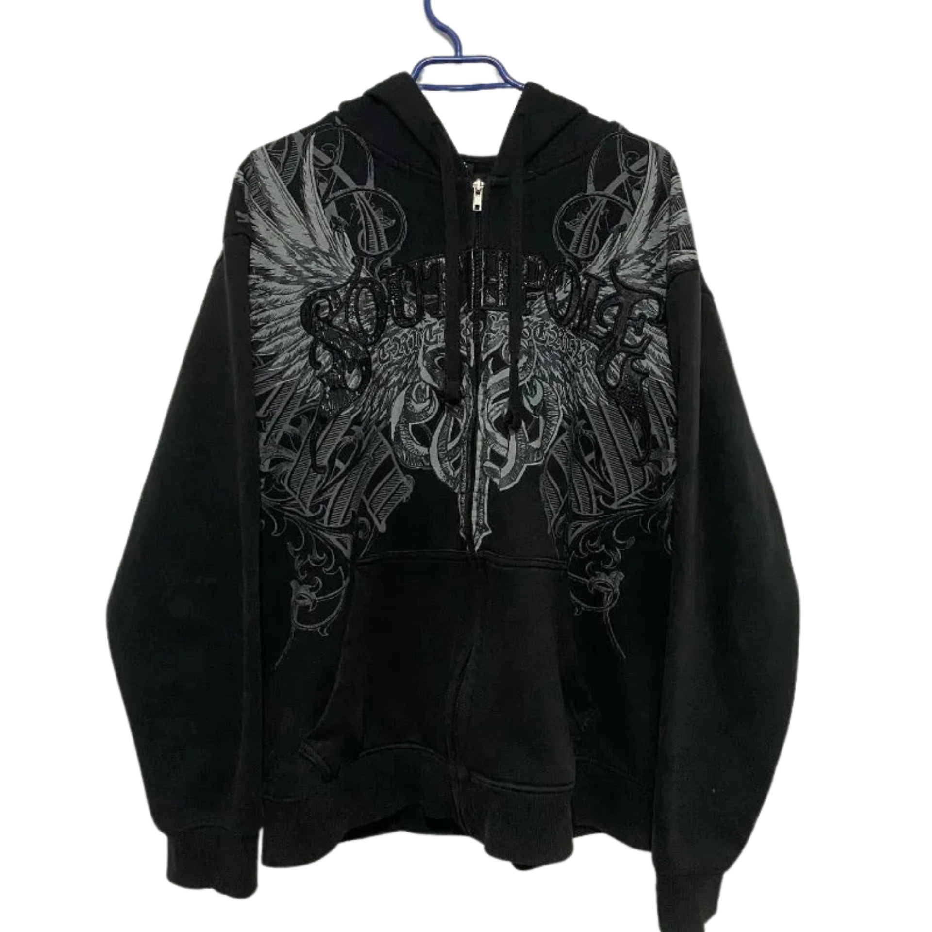 Schwarzes Y2K-Sweatshirt