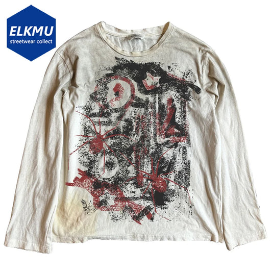 Vintage Oversized T-shirts Dark Gothic