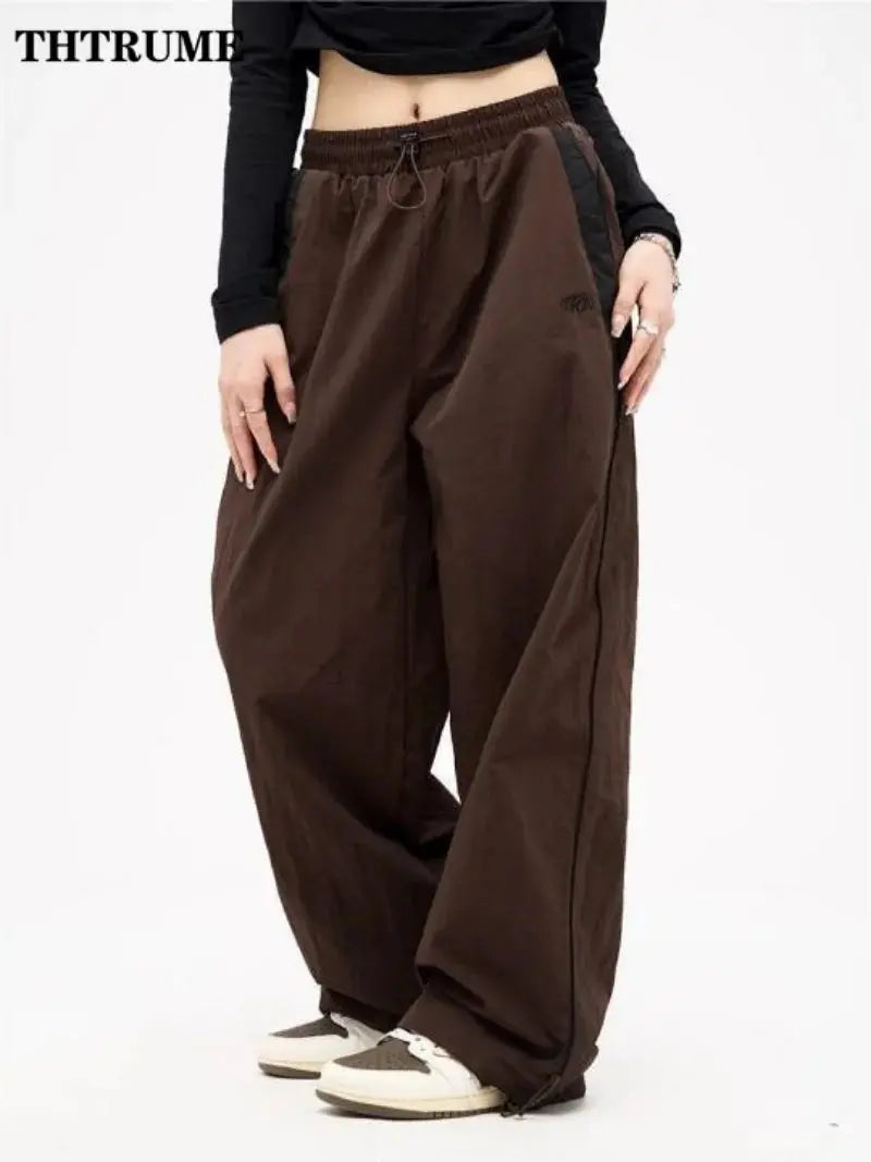 Y2K Vintage Wide Leg Pants - DRACO COUTURE