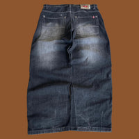 Y2K New Retro Sell Special Spot Washed Jeans Loose Oversized Wide Leg Pants Street Gothic Harajuku Floor Pants For Men And Women DRACO COUTURE