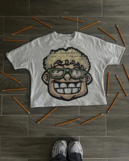 Y2K T-shirt Graphic Print - DRACO COUTURE
