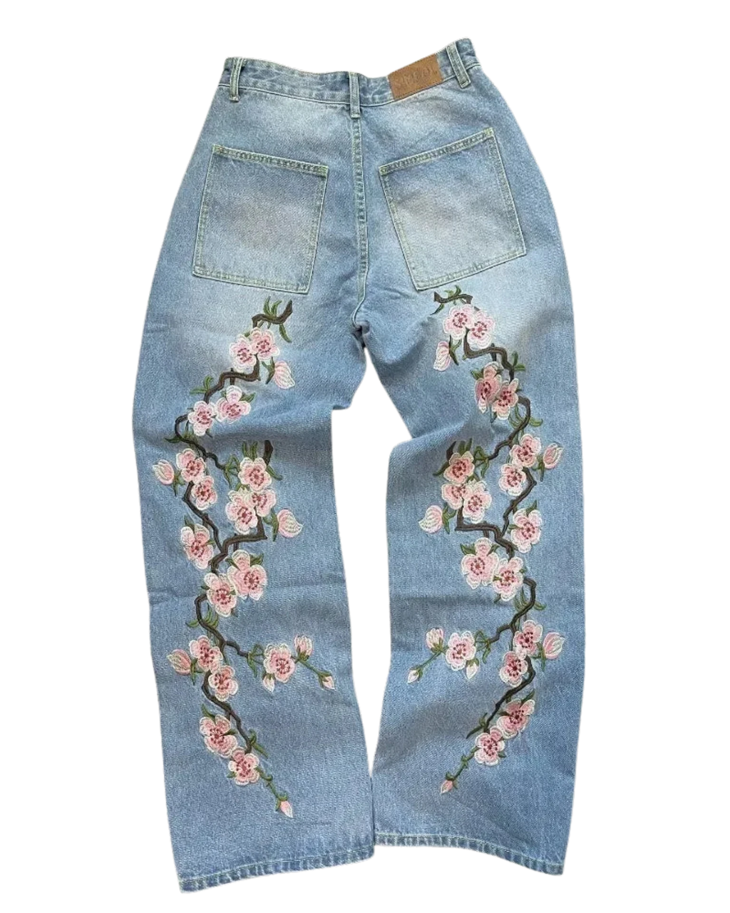 Baggy Jeans Y2K Kirsche