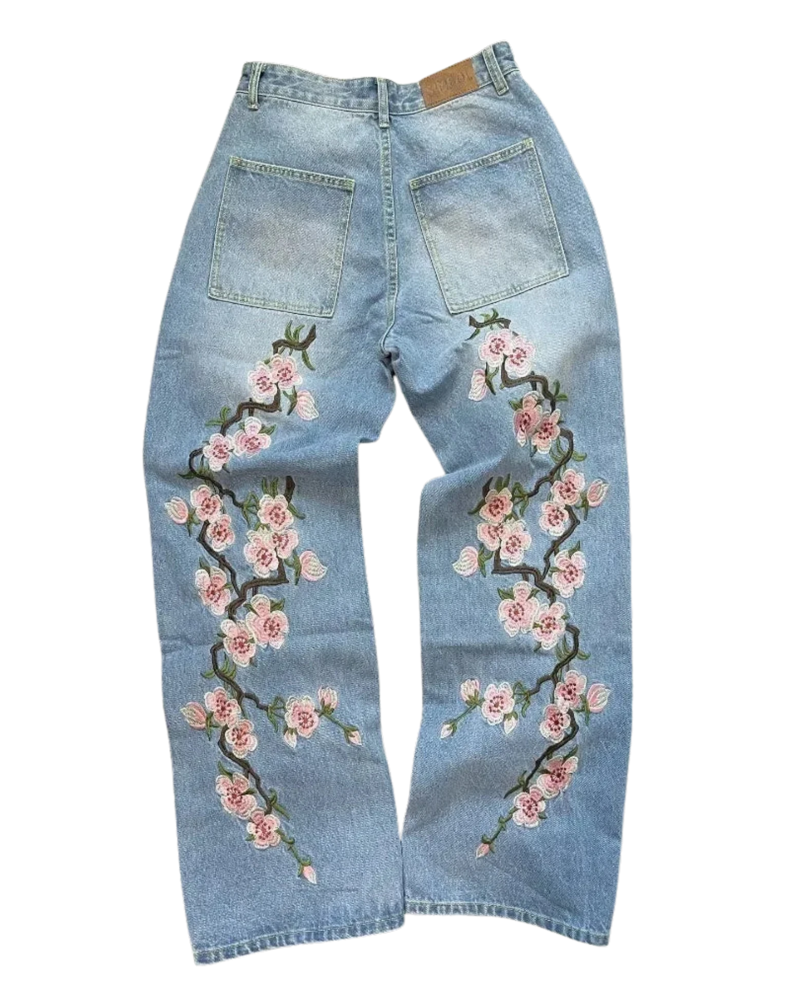 Baggy Jeans Y2K Kirsche