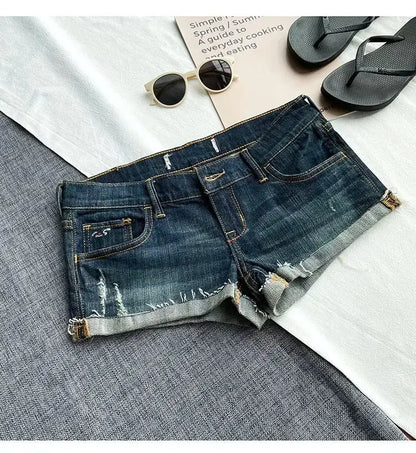 Women's Denim Shorts - DRACO COUTURE